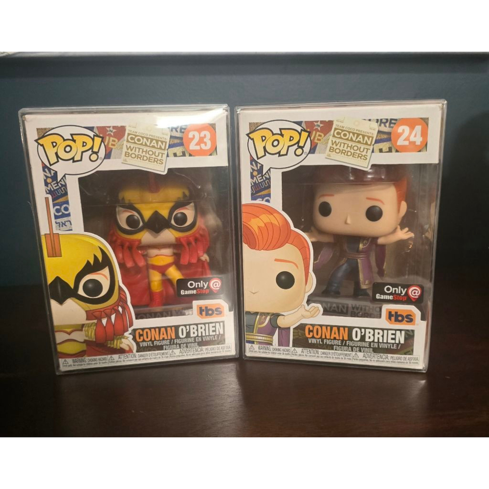 Funko Pop! Conan O'Brien #23 & #24
